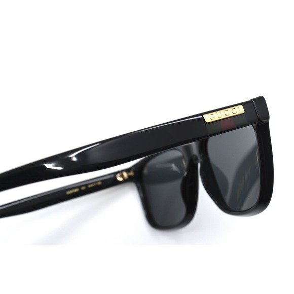 NEW GUCCI GG1746S 001 BLACK GREY AUTHENTIC SUNGLASSES - Picture 14 of 16